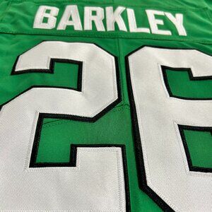 Philadelphia Eagles Saquon Barkley #26 Stitched Kelly Green Jersey Men's Medium
